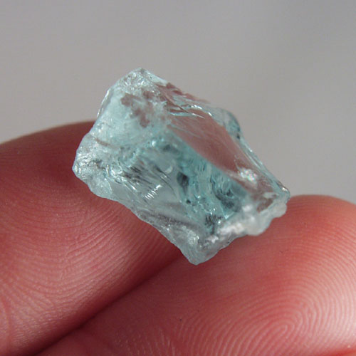 Big Aquamarine Facet Rough Pakistan 17.90 ct  Litnon.com