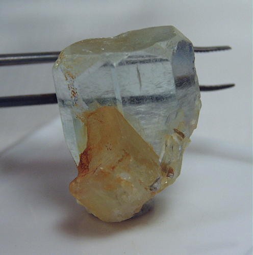 Terminated Aquamarine Beryl Crystal Specimen Pakistan GL Litnon.com