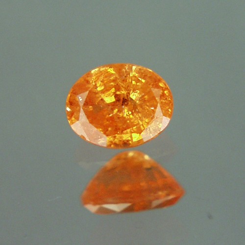 Bright Color True Mandarin Orange Spessartite Garnet GL Litnon.com