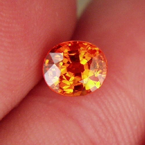 Color and Fire Gem Orange Mandarin Garnet Nigeria  Litnon.com