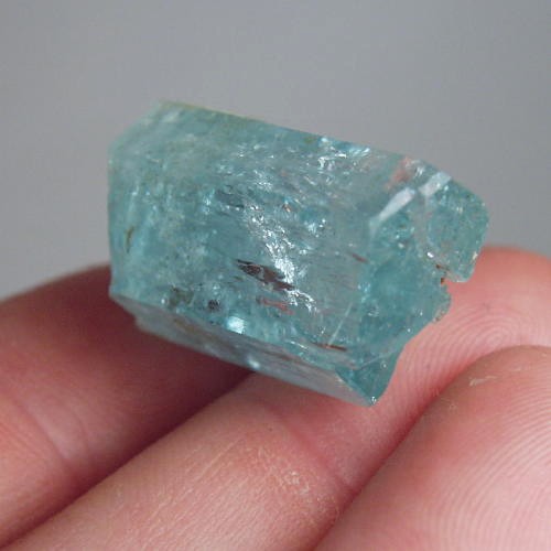 BLUE Terminated Aquamarine Beryl Crystal Namibia  Litnon.com
