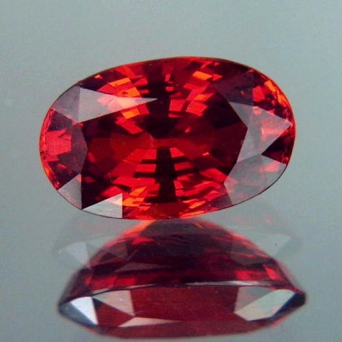  Color &Fire! Big Red Spessartite Garnet 8.06ct! GLIX Litnon.com