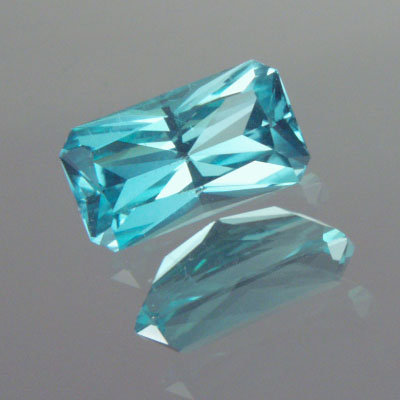 Top USA Cut Aqua Blue Color Tourmaline Afghanistan 4.45 ct.  Litnon.com