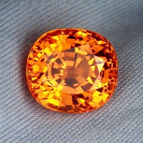 Color and Fire Certified Gem Orange Mandarin Garnet 6.62 Litnon.com