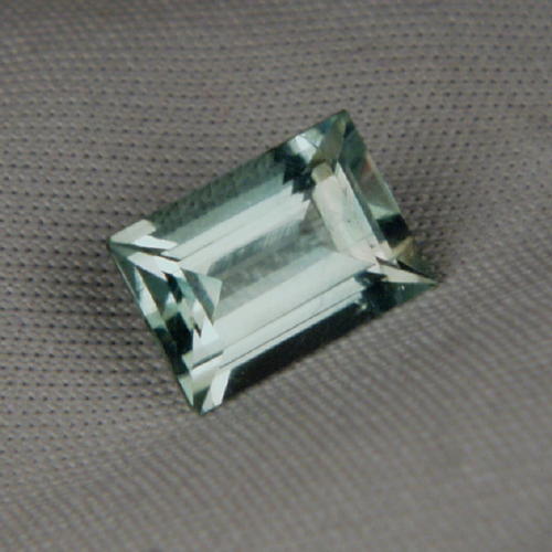Top Cut and Bright Pastel Green Tourmaline Afghanistan GL Litnon.com
