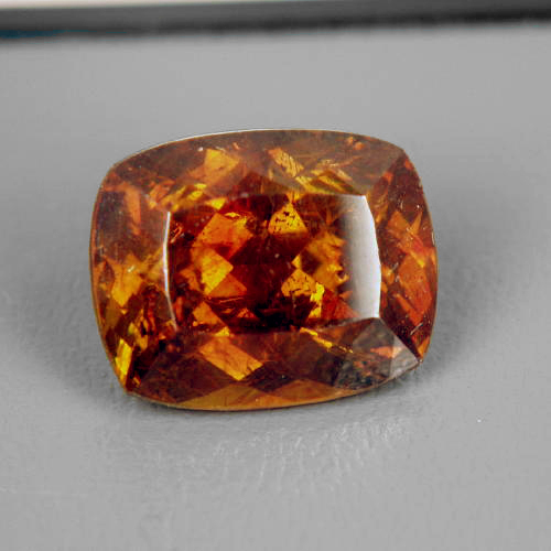 Big Cushion Cut Rare Spanish Sphalerite 18.76 ct  Litnon.com