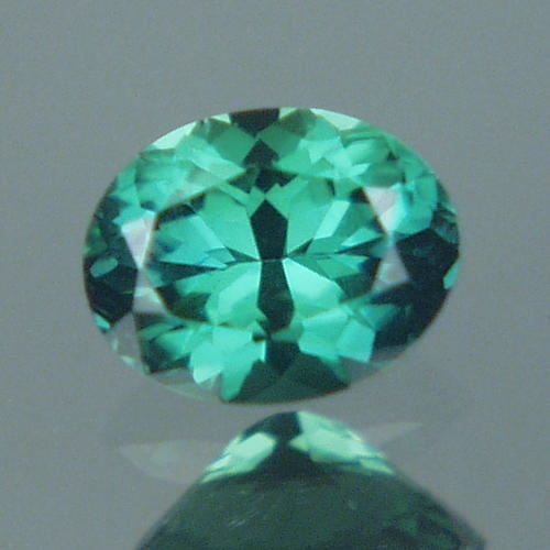Fine Color and Cut Blue Green Tourmaline Afghanistan  Litnon.com