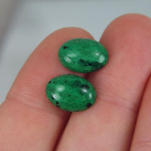 Fine Color Calibrated South East Asia Mawsitsit Pair 8.40 ct  Litnon.com