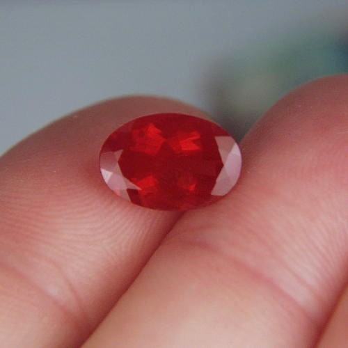  Rich Red Congo Andesine Labradorite 3.01 ct  Litnon.com