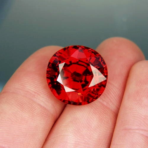 Huge Top Gem Red Orange Spessaritite Garnet 36.59ct  Litnon.com