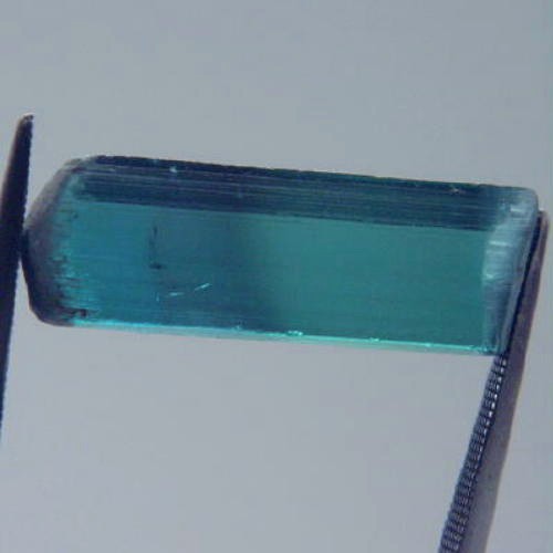 Bi Color Blue Tourmaline Crystal Afghanistan 8.81ct  Litnon.com