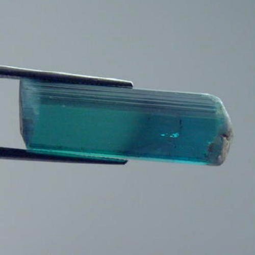 Bi Color Blue Tourmaline Crystal Afghanistan 8.81ct  Litnon.com