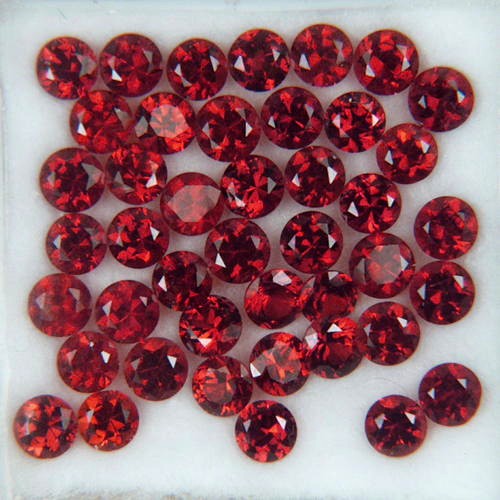 Color Shift Malaia Malaya Garnet 3mm Rounds $25.00 ct GL Litnon.com