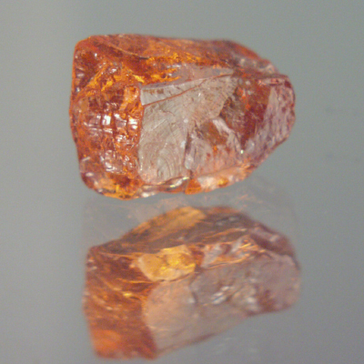 Rare Quality Mandarin? Garnet Facet Rough Afghanistan? 8.47 ct  Litnon.com