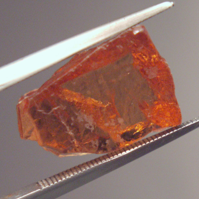 Rare Quality Mandarin? Garnet Facet Rough Afghanistan? 8.47 ct  Litnon.com