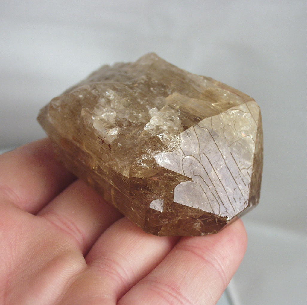 Huge Golden Scapolite Crystal Specimen Tanzania 154 gr  Litnon.com