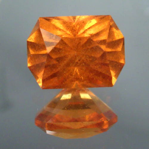 USA Cut Rare Golden Orange Afghan Grossular Garnet  Litnon.com