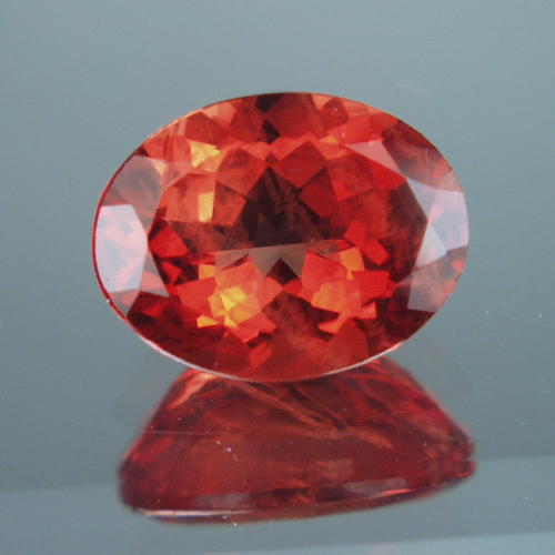 $NR$ Big and Bright Red orange Andesine 8.49ct  Litnon.com