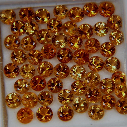 Old Stock Golden Orange Brazil Citrine Lot 10.00 per ct Litnon.com