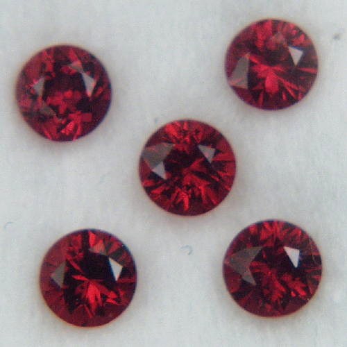 Rare Arizona Chrome Pyrope Ant Hill Garnets 5 gems  Litnon.com