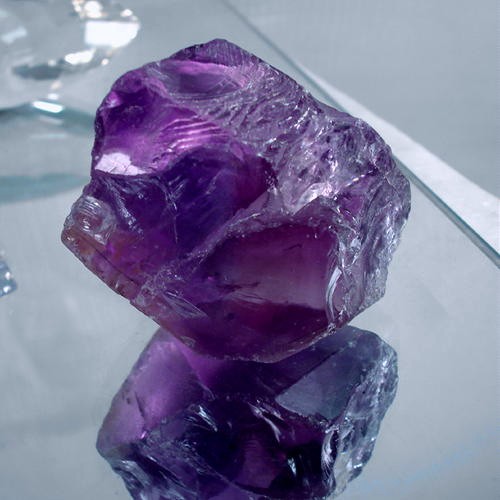 Big and Clean Amethyst High Facet Rough Brazil 105 ct  Litnon.com