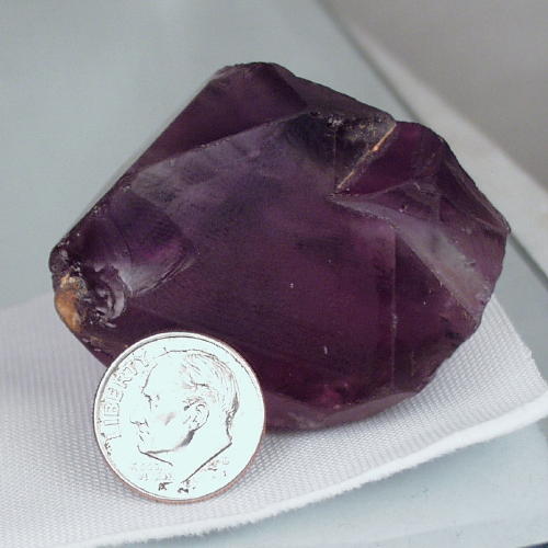 Big and Clean Amethyst High Facet Rough Brazil 320ct  Litnon.com