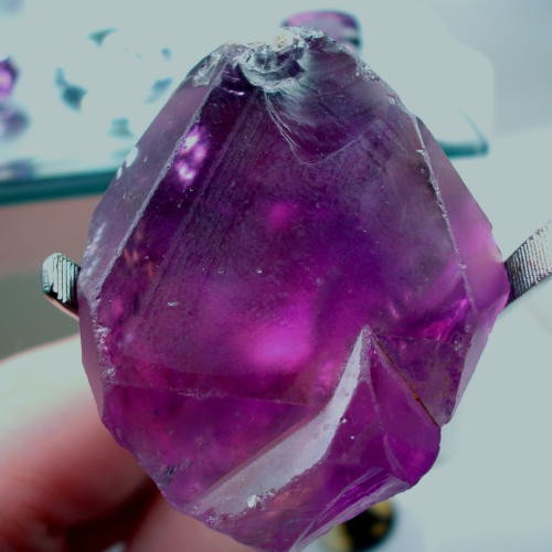 Big and Clean Amethyst High Facet Rough Brazil 320ct  Litnon.com