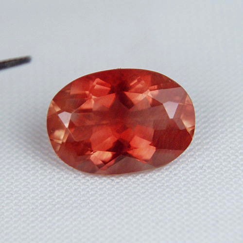 $NR$ Big and Bright Gem Red Orange Andesine 5.04 ct  Litnon.com