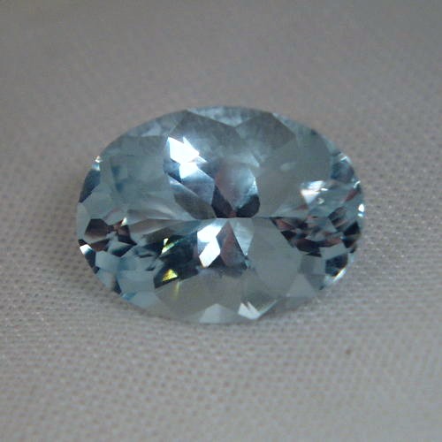 Top Cut Natural Color  Nigeria Blue Topaz 11.28ct  Litnon.com