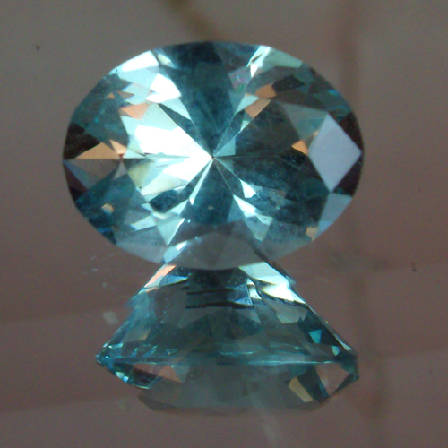 USA Cut High Color Blue Aquamarine Brazil 2.50ct  Litnon.com