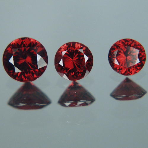Top Cut Red Fire Crimson Umba River Garnets  Litnon.com