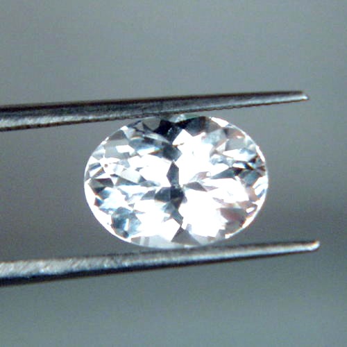 Rare Brilliant White Achroite Tourmaline Afghanistan  Litnon.com