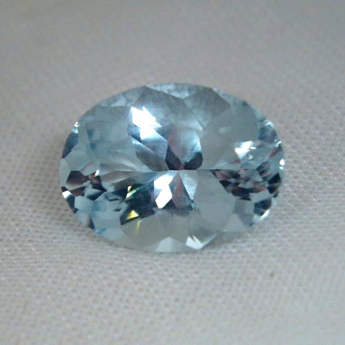 Top Cut Natural Color  Nigeria Blue Topaz 15.17ct  Litnon.com