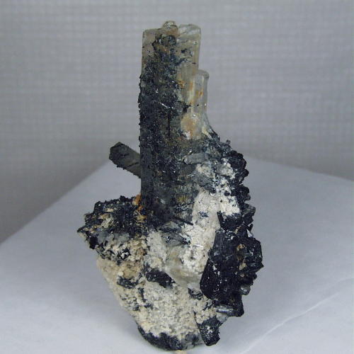  Aquamarine - Beryl Schorl Tourmaline  Specimen Namibia  Litnon.com