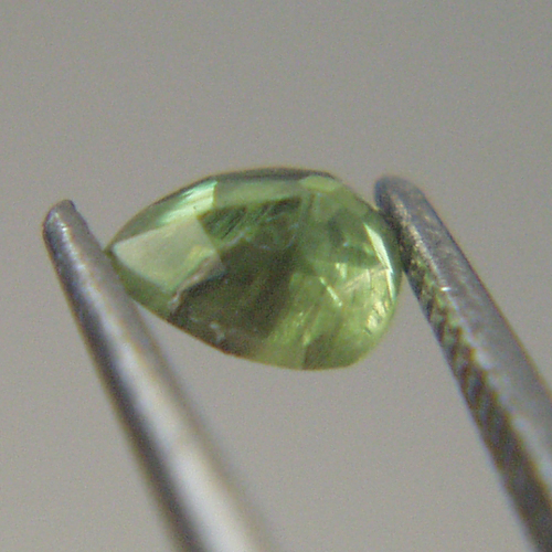 Perfect Horsetail Inclusions Russian Demantoid Garnet GL Litnon.com
