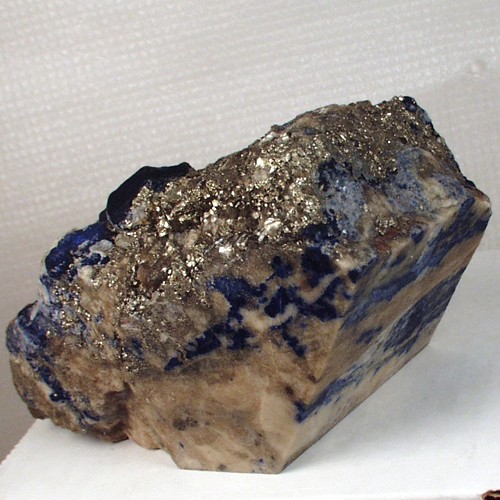 Rare Quality Lapis - Lazuli Lazurite Pyrite Cabinet Specimen Litnon.com