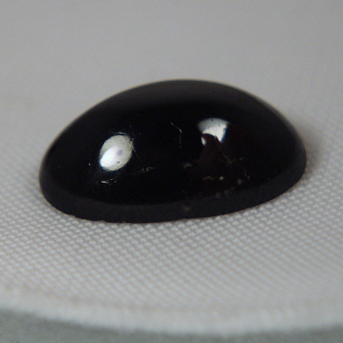 Rare Russian Melanite Andradite Garnet Cab 10.0 ct GLI Litnon.com