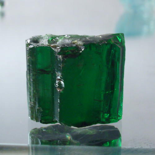 Big Fine GreenTourmaline Facet Rough Namibia 23.20ct Litnon.com