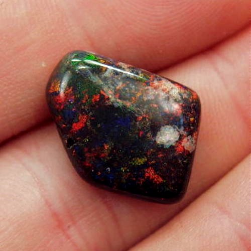 Color and Fire Adamooka Opal Free Form Cabochon. Litnon.com