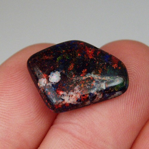 Color and Fire Adamooka Opal Free Form Cabochon. Litnon.com