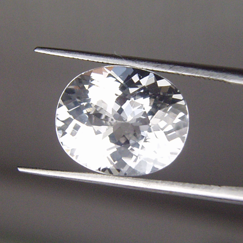 Ultra Rare White Achroite Tourmaline Afghanistan 5.41 ct  Litnon.com