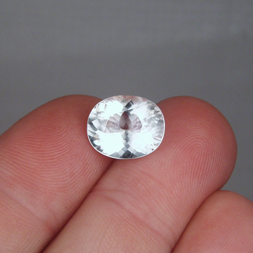 Ultra Rare White Achroite Tourmaline Afghanistan 5.41 ct  Litnon.com