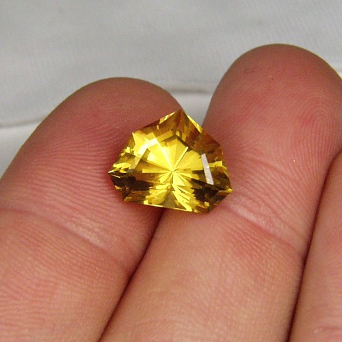 Rich Color and Top Cut Brazil Golden Beryl 5.35 ct  Litnon.com