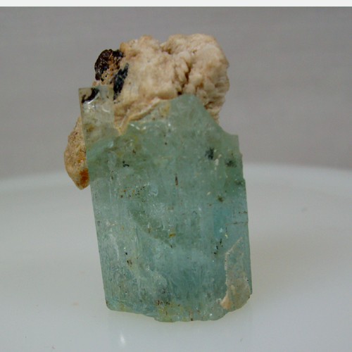 BLUE Terminated Aquamarine Beryl Crystal Namibia  Litnon.com