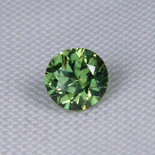 Brilliant Top Cut Natural Russian Demantoid Garnet GL Litnon.com