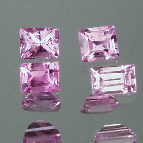 Hot Pink Natural and Untreated Ceylon Sapphire Lot  Litnon.com