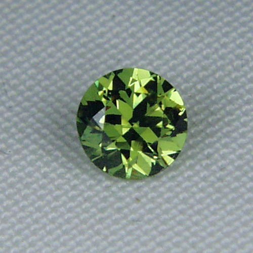Brilliant Top Cut Natural Russian Demantoid Garnet GL Litnon.com