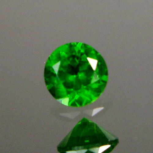 Gem Emerald Green Russian Demantoid Garnet 1.05 ct GL Litnon.com