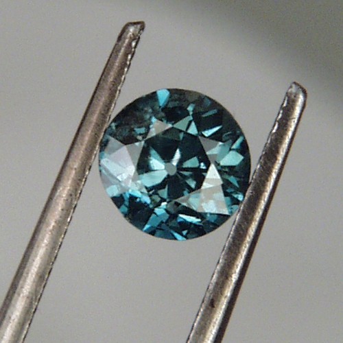  Antique!  Old Mine Cut Blue Diamond 0.68 ct  Litnon.com