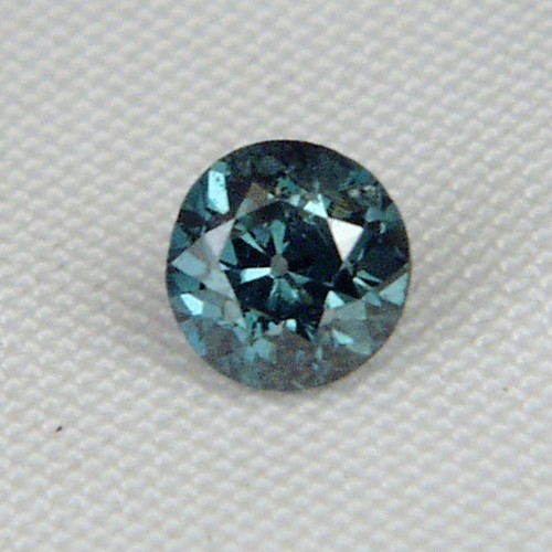  Antique!  Old Mine Cut Blue Diamond 0.68 ct  Litnon.com